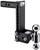 Adjustable Ball Mount - 9" Drop & 9-1/2" Rise with 2" & 2-5/16" Trailer Balls