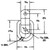 1/4" Rope Ring With 2-Hole Mounting Bracket Zinc Plated