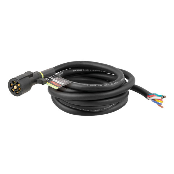 CURT 7-Way RV Blade Replacement Trailer Harness #56603 Image 1