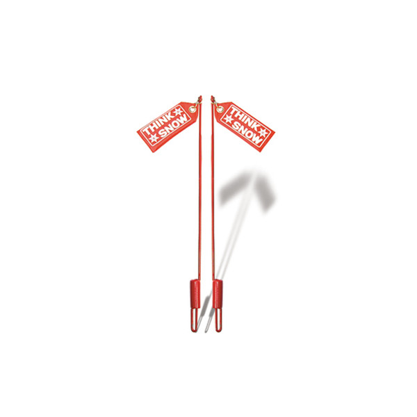 25" Red Blade Guide w/ Flag Kit - 1308210