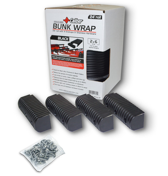 Gray 2" x 4" Trailer Bunk Wrap Kit 