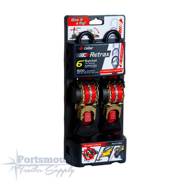 6' Retrax Ratchet - 2 Pack 