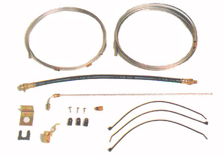 BRAKE LINE KIT SINGLE SS