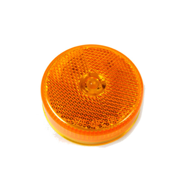 LIGHT LED 2.5"RD W/REFLEX 8 LED'S