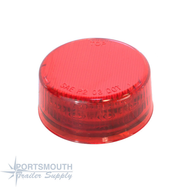 CUSTER 2" RED LED ROUND