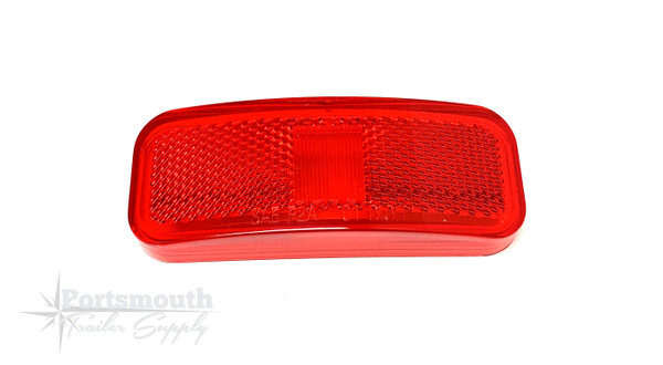 LENS-REPLACEMENT RED CPL127R 4" X1.5