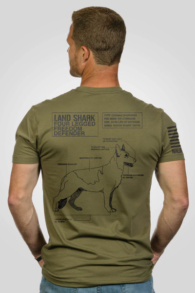Nine Line Apparel - Landshark      T-Shirt