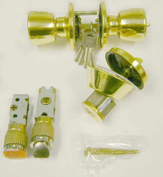 Door Lock Combo Set Brass - B295125