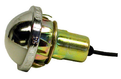 License Plate Light - Chrome 