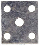 Tie Plate - 5 Hole  Square 
