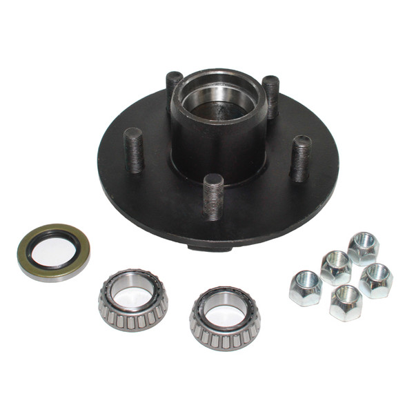 5 Lug on 4.50" Hub Kit -Large Flange - 1-1/16" x 1-1/16" 