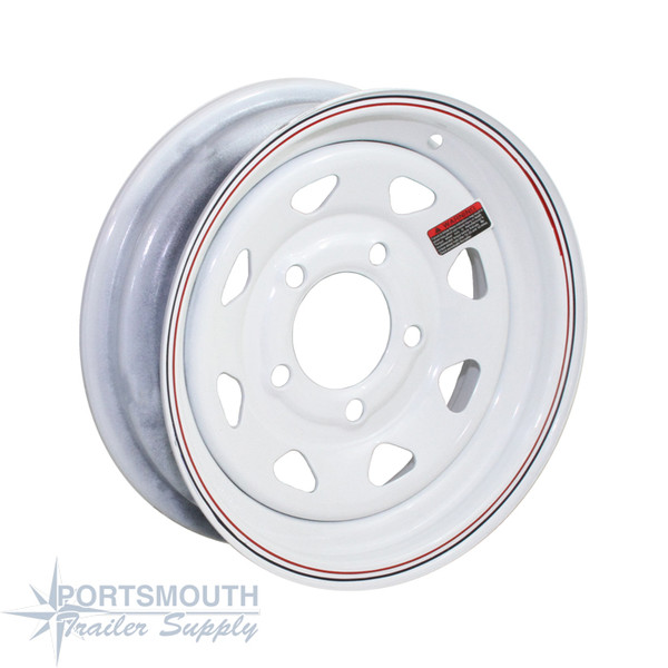 12" Wheel - 5 Lug - Painted 