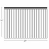 4MM 24" X 18" WHITE COROPLAST BLANK (18" FLUTES)