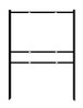 Double Sided H-Frame - Light Weight - .75" Angle Iron- 18" x 24"