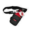 Tool belt, Magnetic tool pouch, Craftsmen tool accessory, AirTag tracking device, Nylon belt, Metal-free tool belt, Craftsmanship tool, Installer's belt, Work efficiency, Magnetic attachment, Tool organization, Craft vinyl, Kirin Global Supplies Wrap Tools, Professional installer, DIY tool belt, Versatile sizing, Surface-friendly design, Craftsmanship convenience
