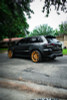 Matte Perfect Black Jeep Grand Cherokee Trackhawk Wrap
A rugged Jeep Grand Cherokee Trackhawk wrapped in KPMF Matte Perfect Black vinyl. The matte black finish contrasts beautifully with the vehicle's bold and aggressive lines, transforming the SUV into a powerhouse with an ultra-modern, stealthy appearance. The wrap perfectly contours the muscular body, enhancing the Jeep’s athletic and tough aesthetic while offering superior protection and style.