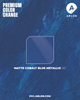 Arlon PCC #561 Matte Cobalt Blue Metallic vehicle wrap film featuring a rich matte blue finish with subtle metallic texture, available at Kirin Global Supplies