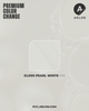 Arlon PCC #405 Gloss Pearl White vehicle wrap film featuring a smooth high-gloss pearlescent white finish, available at Kirin Global Supplies