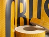 ORALITE V99 school bus yellow microprismatic reflective tape for exits, sides and rear. 1" & 2" x 150' rolls, bonds to 0°F, 10-yr warranty. FMVSS 217 per ORAFOL
