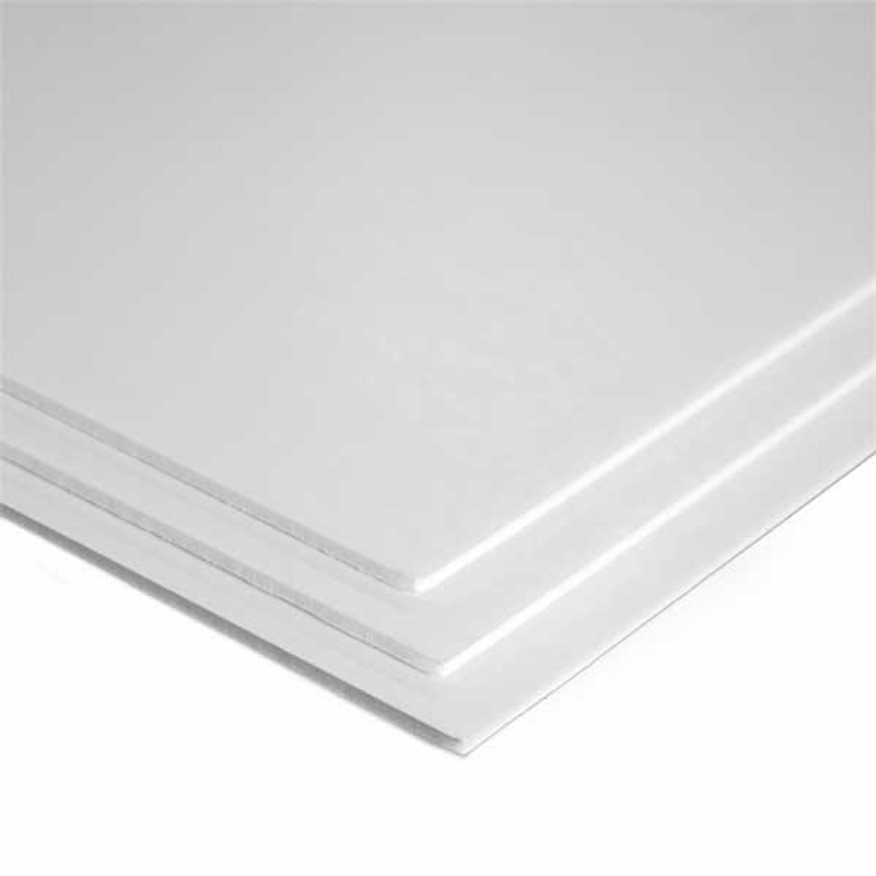 White Foam Board - 48 x 96 x 3/16, Pkg of 25