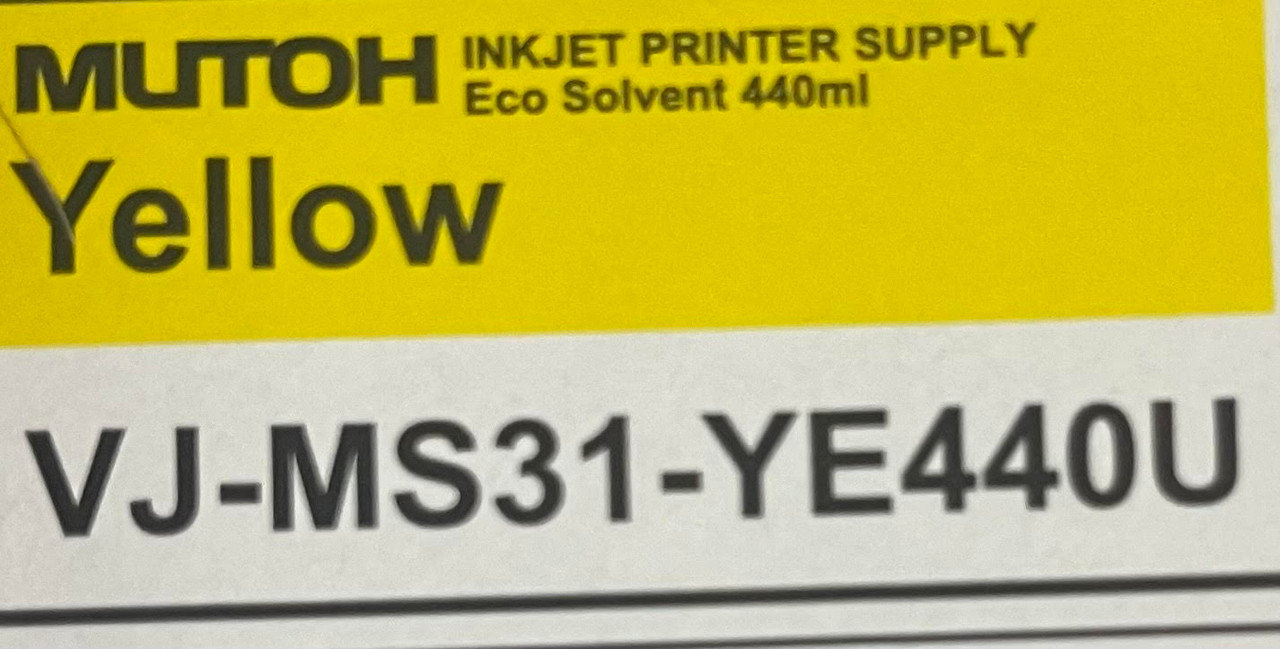 Mutoh Replacement Ink - Mutoh Authorized Distributor - VJ-MS31