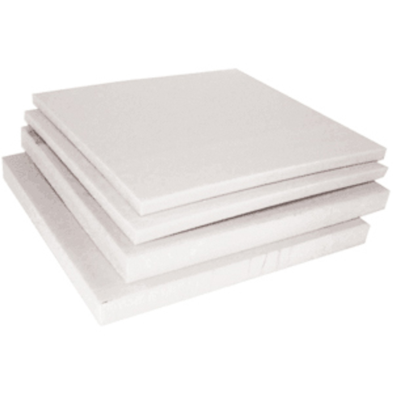 Zoro Select White Polystyrene Sheet Stock 96 L x 48 W x 0.118 Thick  3GYA2