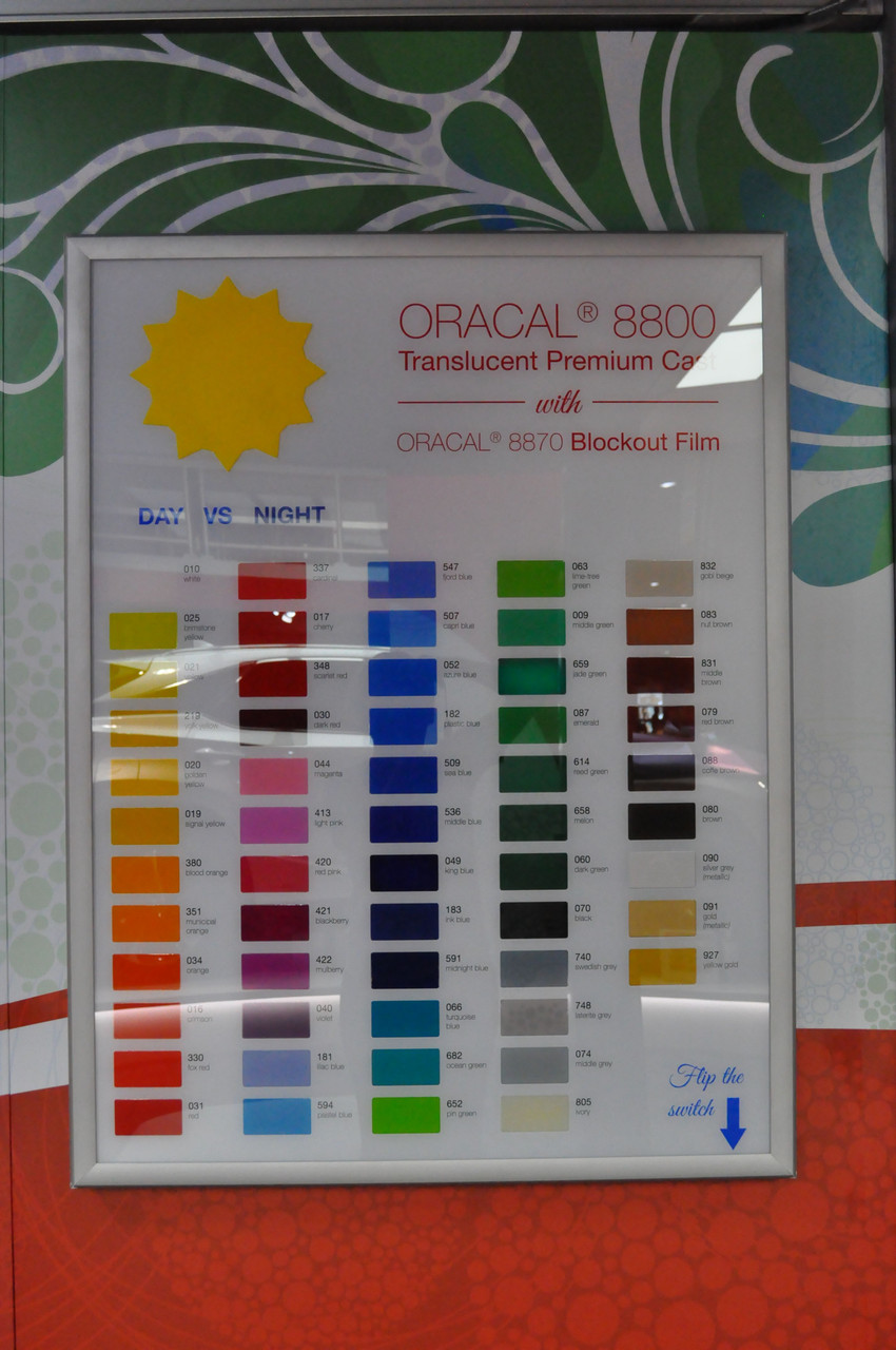 Orafol ORACAL 8800 Translucent Premium Cast 2 Mil 10 YR