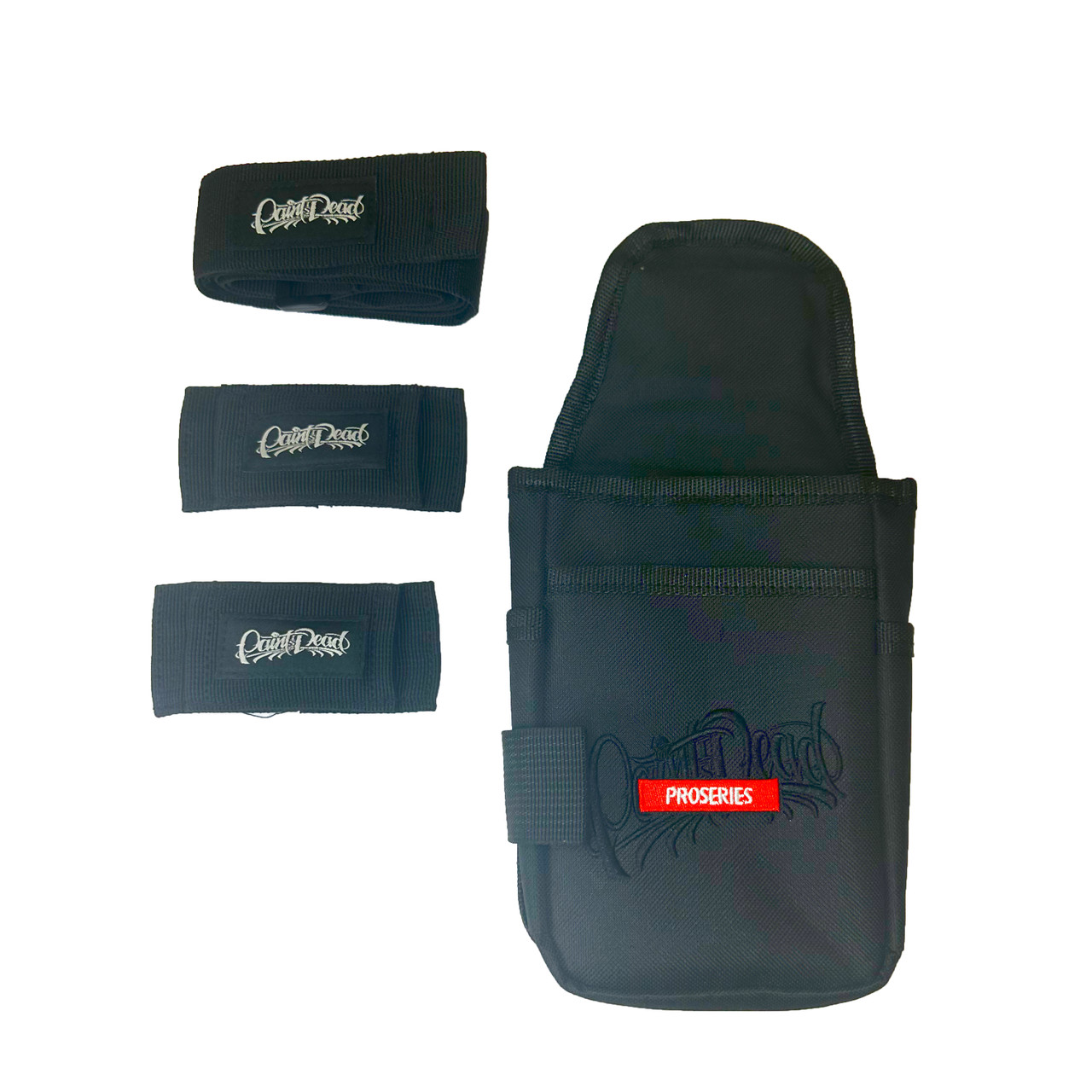 Tool belt, Magnetic tool pouch, Craftsmen tool accessory, AirTag tracking device, Nylon belt, Metal-free tool belt, Craftsmanship tool, Installer's belt, Work efficiency, Magnetic attachment, Tool organization, Craft vinyl, Kirin Global Supplies Wrap Tools, Professional installer, DIY tool belt, Versatile sizing, Surface-friendly design, Craftsmanship convenience