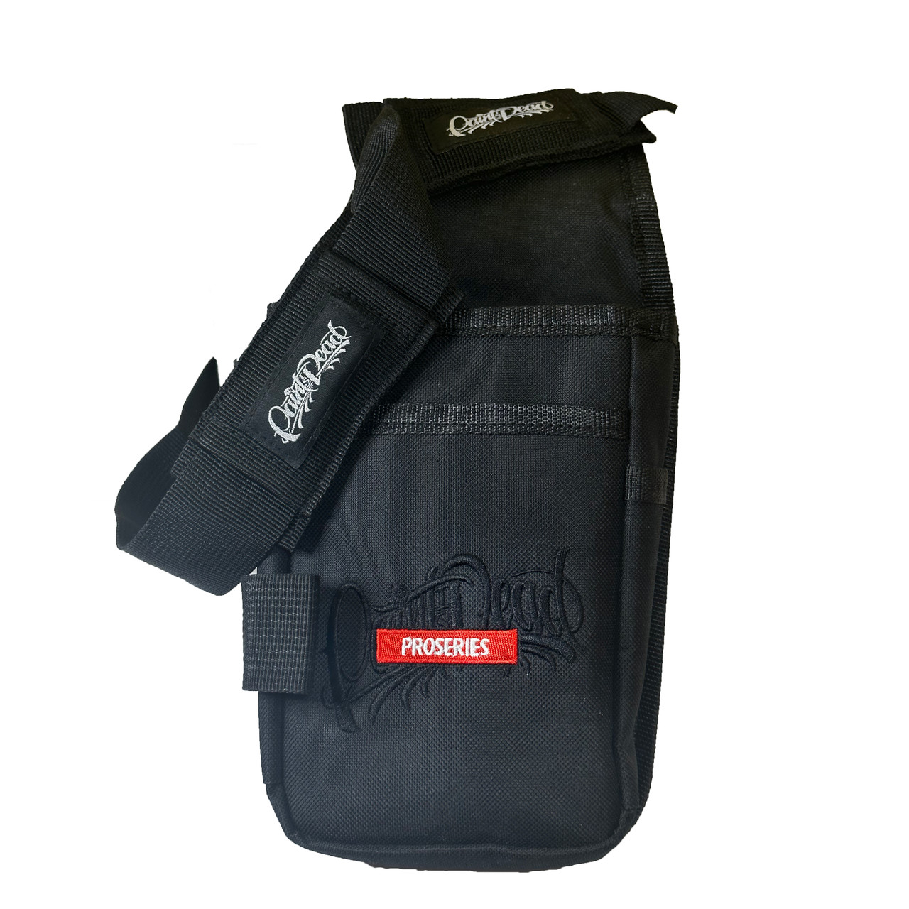 Tool belt, Magnetic tool pouch, Craftsmen tool accessory, AirTag tracking device, Nylon belt, Metal-free tool belt, Craftsmanship tool, Installer's belt, Work efficiency, Magnetic attachment, Tool organization, Craft vinyl, Kirin Global Supplies Wrap Tools, Professional installer, DIY tool belt, Versatile sizing, Surface-friendly design, Craftsmanship convenience