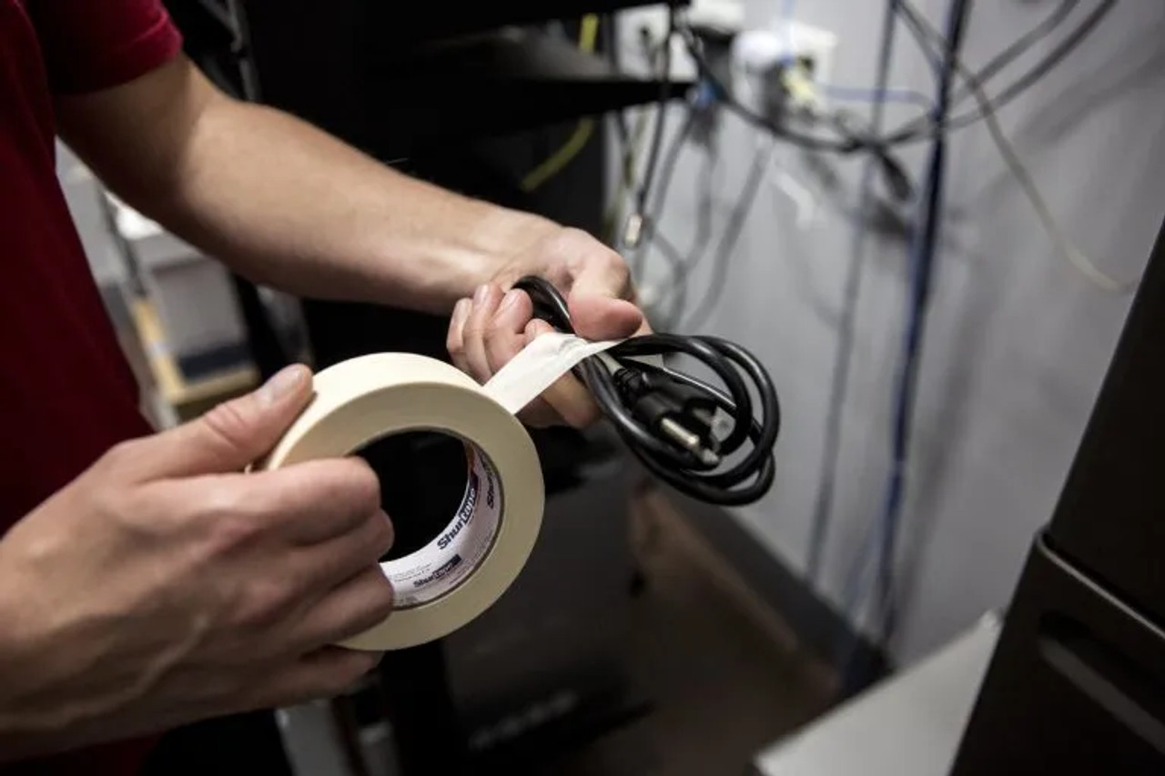Shurtape Technologies CP 105 Economy Grade Masking Tape - Medium-High Adhesion for Versatile Applications