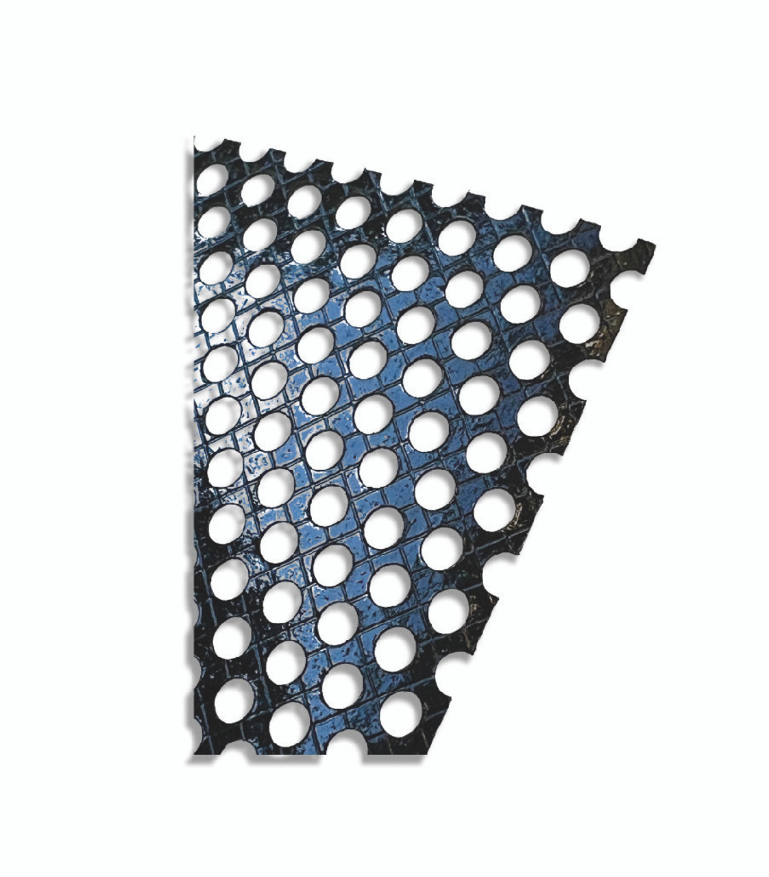 AutoGraph White on Black features channels within the adhesive. These channels cross every perforation so when overlaminated and applied to glass, any trapped air can be extracted through the network of channels resulting in a smooth and bubble free application.