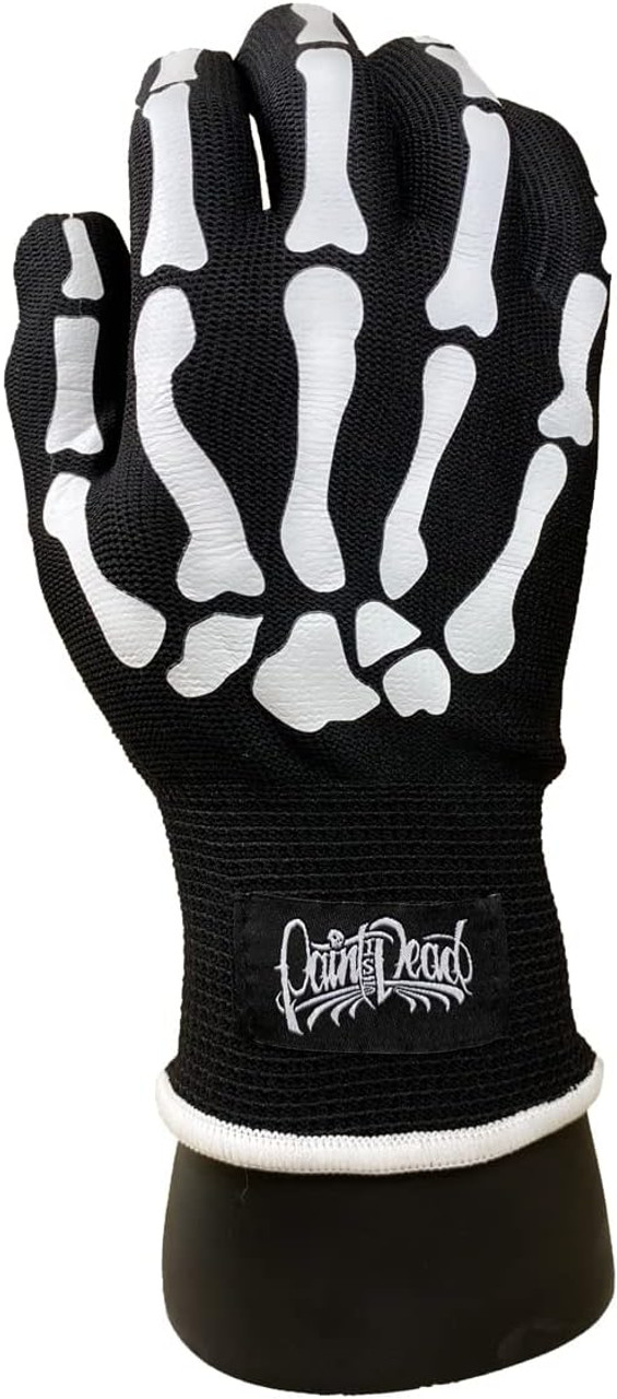 
Introducing the pinnacle of precision and performance in vehicle wrap installation: the PID PROSERIES PROGLOVE HD Skeleton Hand Edition, exclusively available at Kirin Global Supplies. Engineered with the utmost attention to detail and crafted for professionals, this glove redefines the standards of efficiency and comfort in car wrapping.

Designed with the unique demands of vehicle wrap installation in mind, the PROGLOVE HD Skeleton Hand Edition boasts a remarkable construction. Its High Density thread imbues a 'silk-like' sensation, ensuring unparalleled glide and maneuverability during every application. The innovative Cool to the touch PROSLIDE thread coating enhances grip and dexterity, empowering installers to achieve flawless results with ease.

Available in Small (S), Medium (M), and Large (L) sizes, and adorned with striking Black color and White Skeleton Hands design, this glove not only delivers exceptional performance but also makes a bold statement in style.

Setting new benchmarks in functionality, the PROGLOVE HD Skeleton Hand Edition features the lowest coefficient of friction of ANY installation glove, facilitating seamless movements and reducing fatigue. Its superior Abrasion Resistance provides durability against scuffs, minor cuts, and sharp substrate edges, ensuring longevity and reliability in demanding environments.

Furthermore, practicality meets convenience with its machine washable design, offering easy maintenance for sustained performance. However, it's essential to note that for optimal longevity, the glove should be air-dried after a cool wash.

Elevate your car wrapping experience to unparalleled heights with the PID PROSERIES PROGLOVE HD Skeleton Hand Edition, the ultimate choice for professionals who demand nothing but the best. Exclusively available at Kirin Global Supplies, where quality meets innovation.