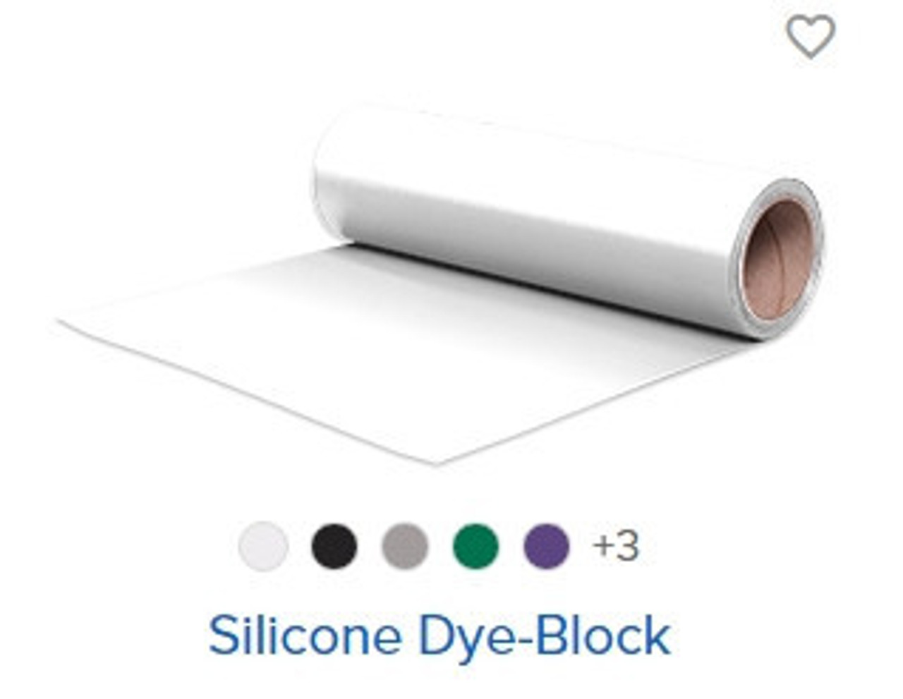 Get the dye-blocking power of silicone without messy ink or the need to burn screens. Simply cut the name, number, or logo, weed, and apply with a heat press.