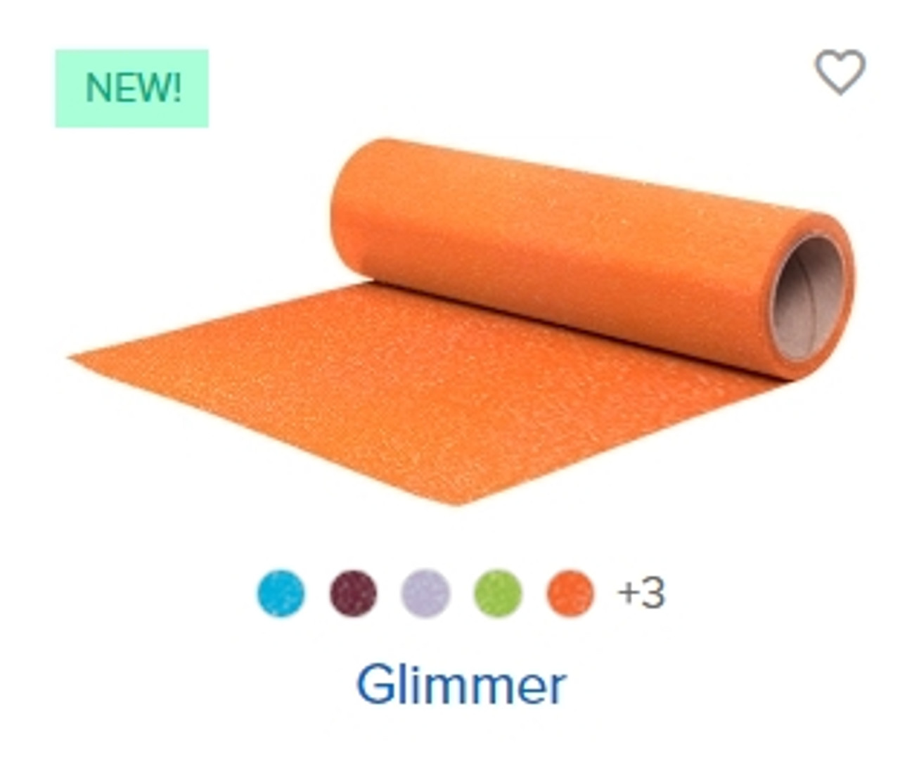 CAD-CUT® Glimmer Heat Transfer Vinyl
Application Instructions
 1-Color Application
Time:	10 seconds
Temperature:	302°F/150°C
Pressure:	Medium
Peel:	Hot
 Material/Fabric Compatibility
100% Cotton
100% Polyester
100% Preshrunk Cotton
Cotton/Poly Blends
 Care Instructions
Machine wash inside-out using mild detergent.
Do not use bleach. Dry at a normal dryer setting on household machines. Do not dry clean.
 Storage
Store in a cool and dry area around 65 to 70 degrees Fahrenheit with 50% relative humidity. Keep away from direct heat, sunlight and humidity. Recommended shelf life is one year.