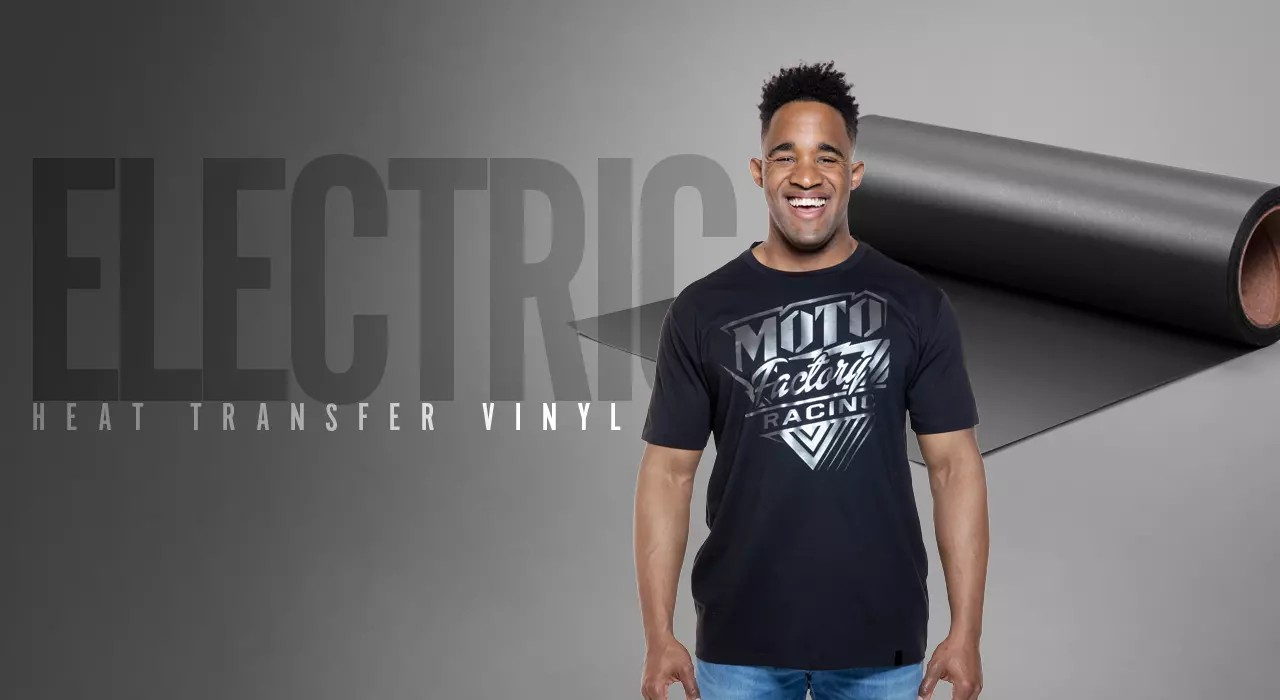CAD-CUT® Fashion-FILM® Electric Heat Transfer Vinyl
Create fashionable looks that get noticed with this special effect HTV