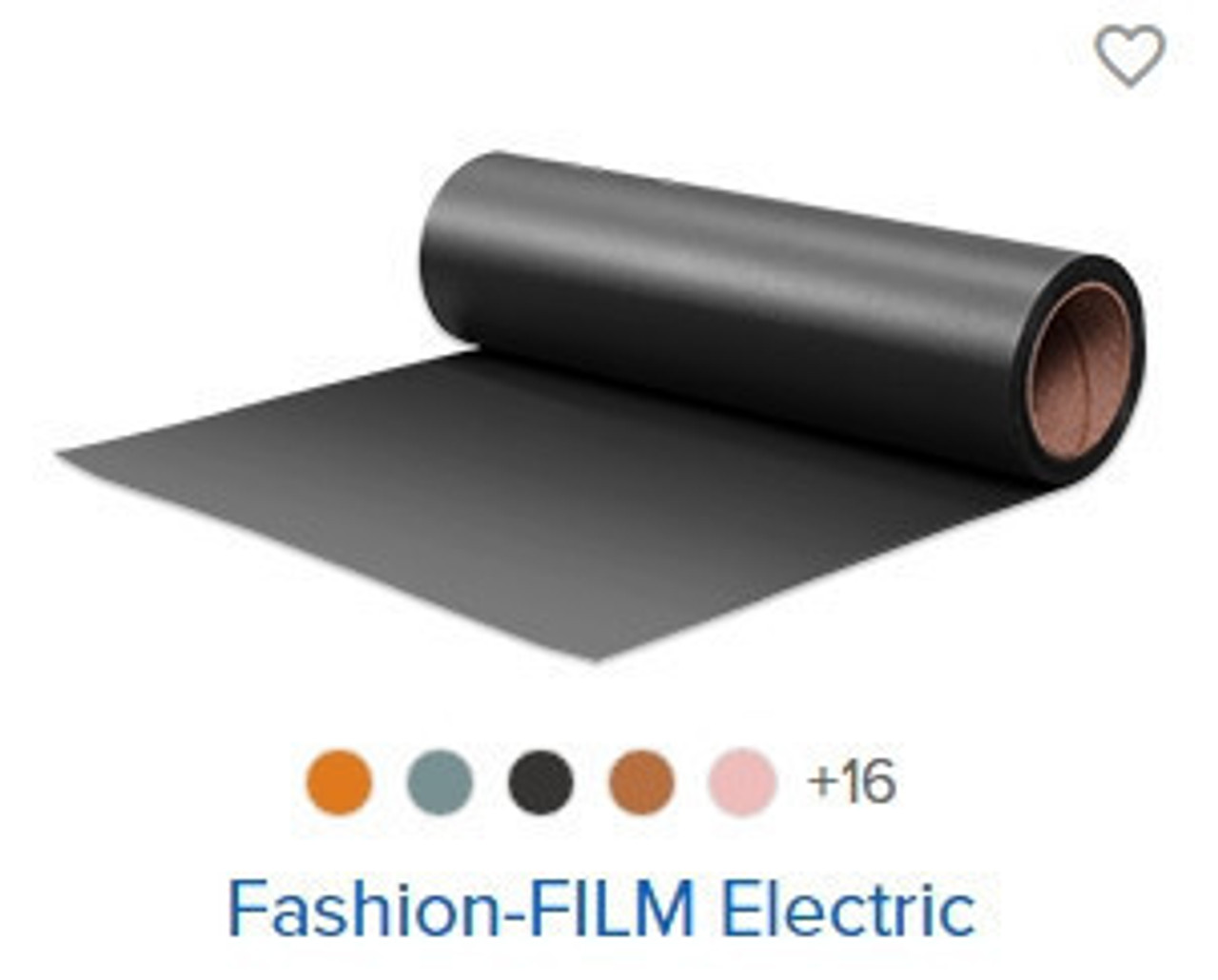 CAD-CUT® Fashion-FILM® Electric Heat Transfer Vinyl
Create fashionable looks that get noticed with this special effect HTV