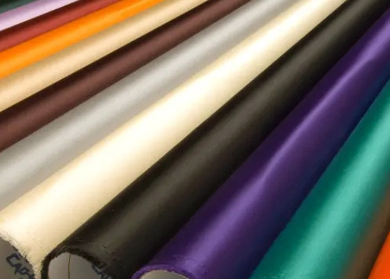 Create custom appliqué designs with Stahls' 100% polyester twill material. It features a heat-activated adhesive to hold your design in place during sewing.