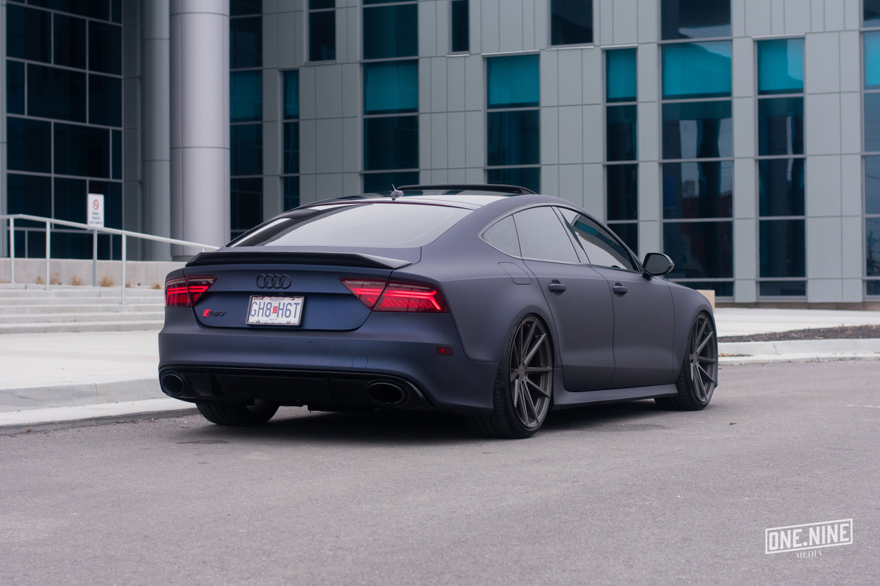 Audi S5 Wrapped in KPMF Absolute Matte Quantum Blue
An Audi S5 wrapped in KPMF Absolute Matte Quantum Blue, showcasing the deep blue tone with an ultra-smooth matte finish that adds a bold, stealth-inspired look to the sleek design of the vehicle.