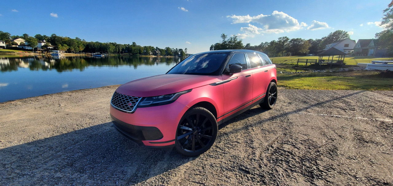 Close-Up of KPMF K75504 Matte Iced Pink Titanium Wrap Finish
A detailed close-up of KPMF K75504 Matte Iced Pink Titanium vinyl, highlighting the smooth matte surface, subtle titanium shimmer, and flawless finish that enhances vehicle contours.