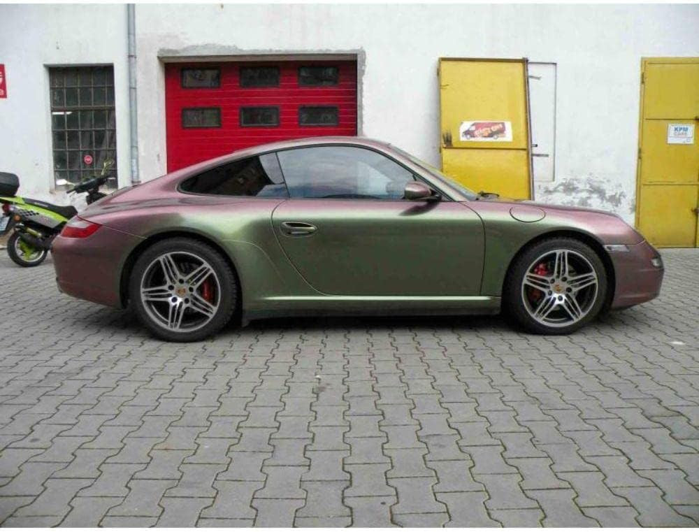 KPMF K75400 Gloss Purple Green Iridescent Vinyl Wrap | Part