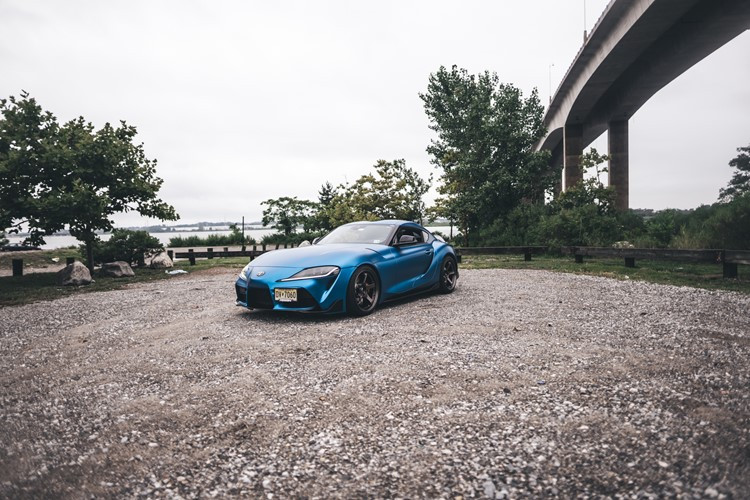 KPMF K75500 Matte Tempest Blue Vinyl Wrap | Part # K75513