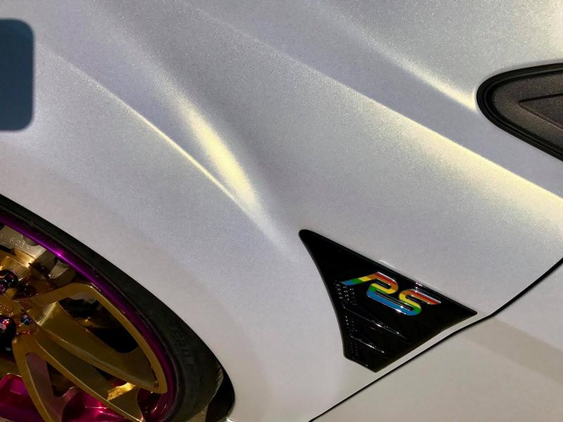 KPMF K75500 Matte Gold White Starlight Iridescent Vinyl Wrap