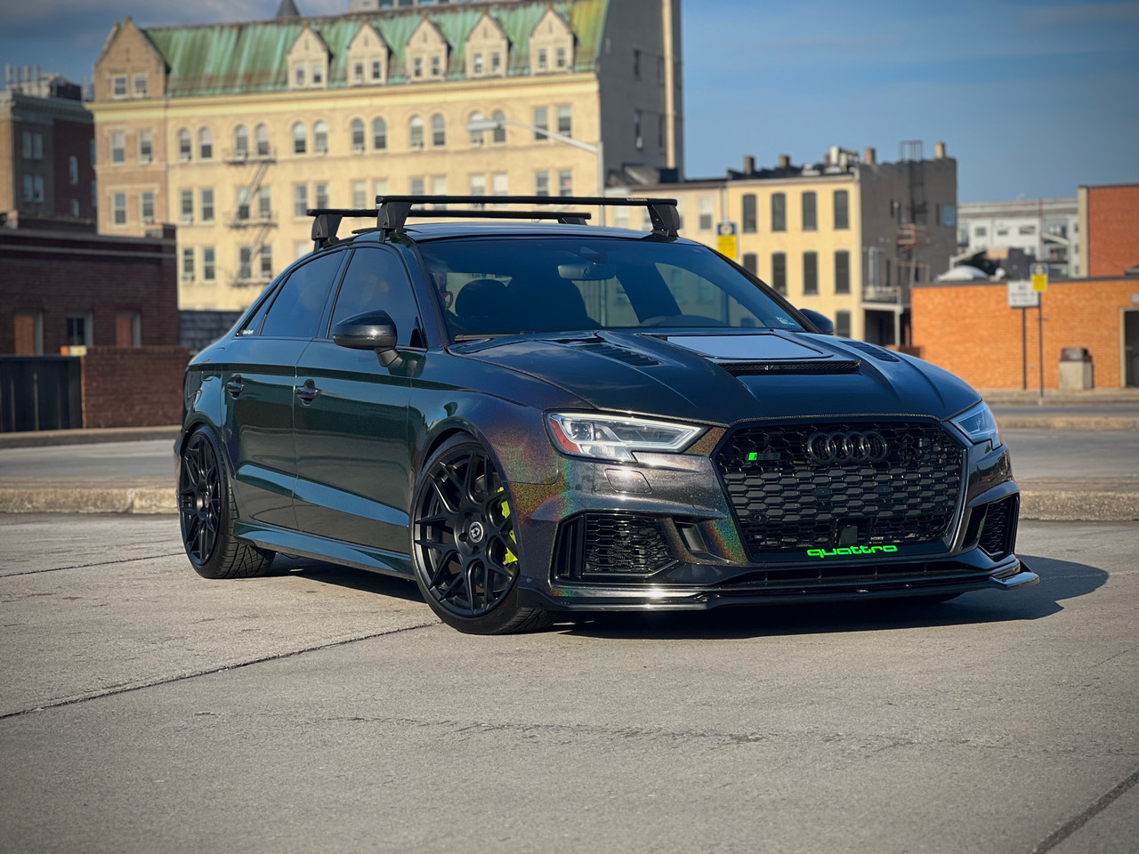 KPMF K75400 Gloss Morpheus Black Starlight Iridescent Vinyl Wrap