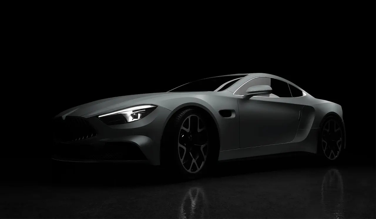 Arlon PCC #505 Matte Grey vehicle wrap film featuring a sleek matte medium-grey finish, available at Kirin Global Supplies
