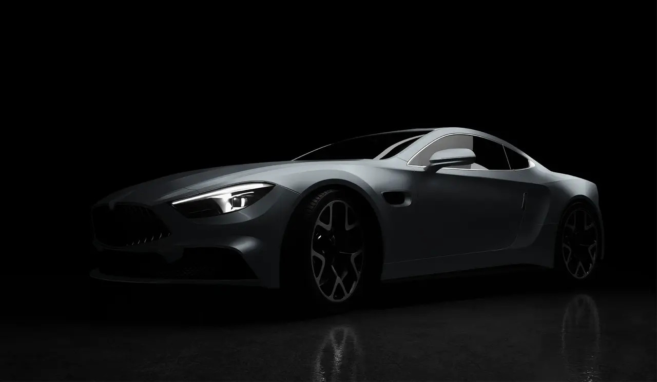 Arlon PCC #413 Gloss Grey vehicle wrap film featuring a smooth, high-gloss medium grey finish, available at Kirin Global Supplies