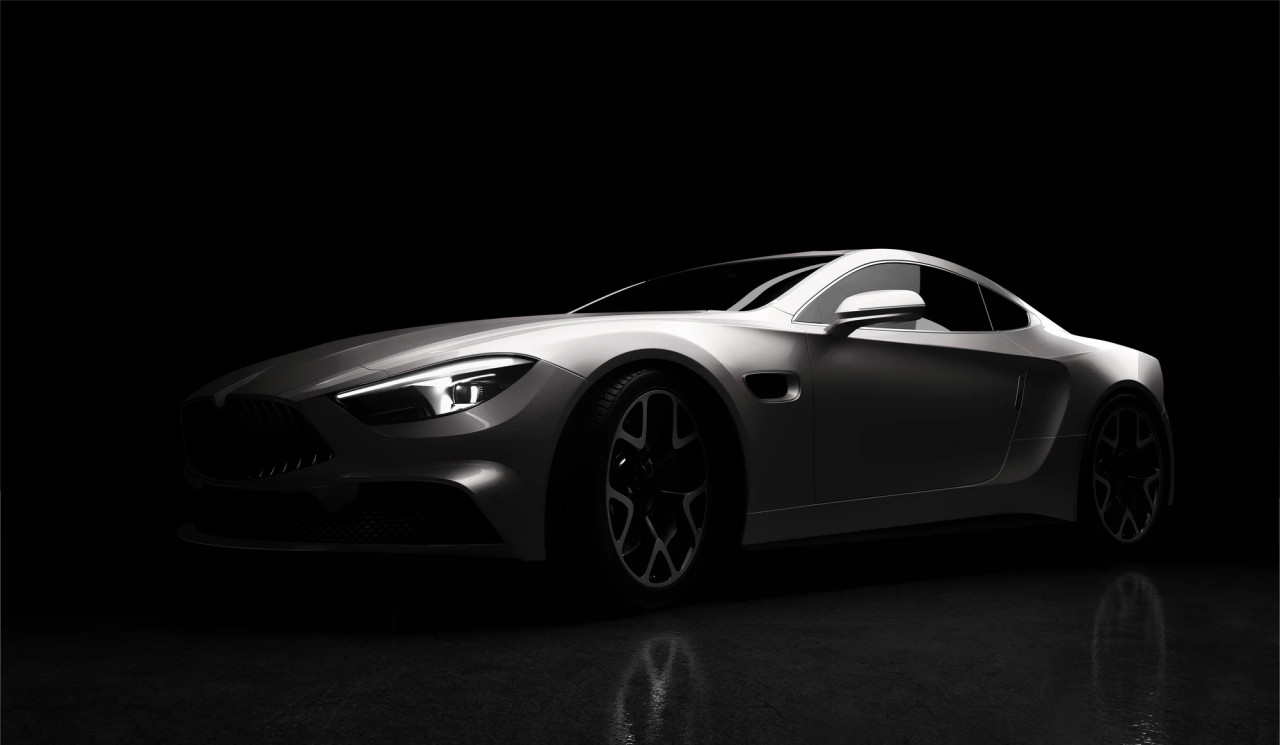 Arlon PCC #416 Gloss Charcoal vehicle wrap film featuring a bold, high-gloss dark charcoal grey finish, available at Kirin Global Supplies