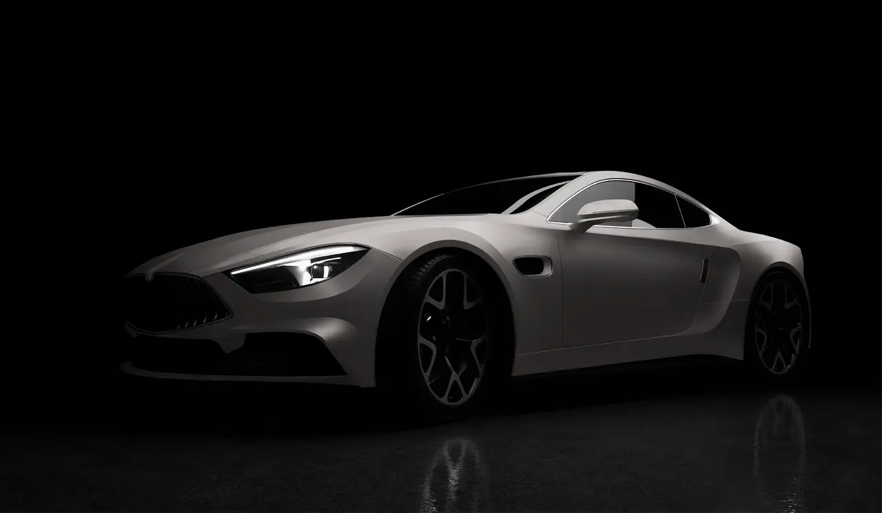 Arlon PCC #558 Matte Aluminium Grey vehicle wrap film featuring a brushed aluminum-style matte grey finish, available at Kirin Global Supplies