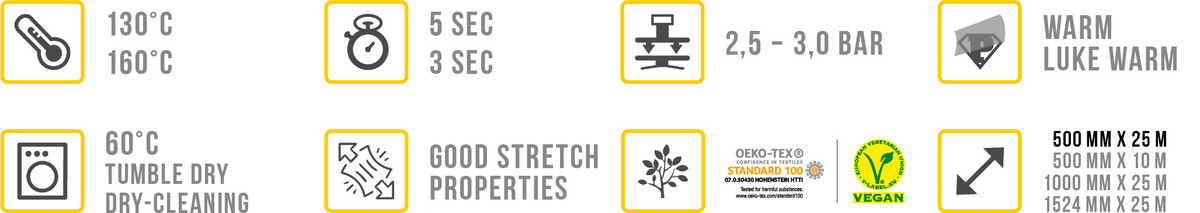 POLI-FLEX® TURBO Heat Transfer Vinyl (HTV) – 12" x  10yds - Low Temp, Fast Press Performance Film