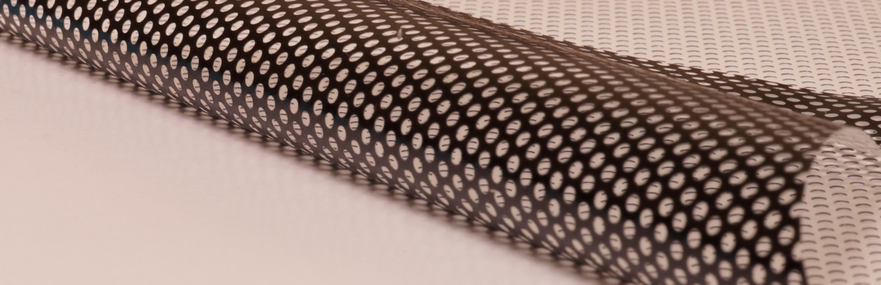 Copper Crest Illusion 70/30UV One-Way Vision Perforated Window Film