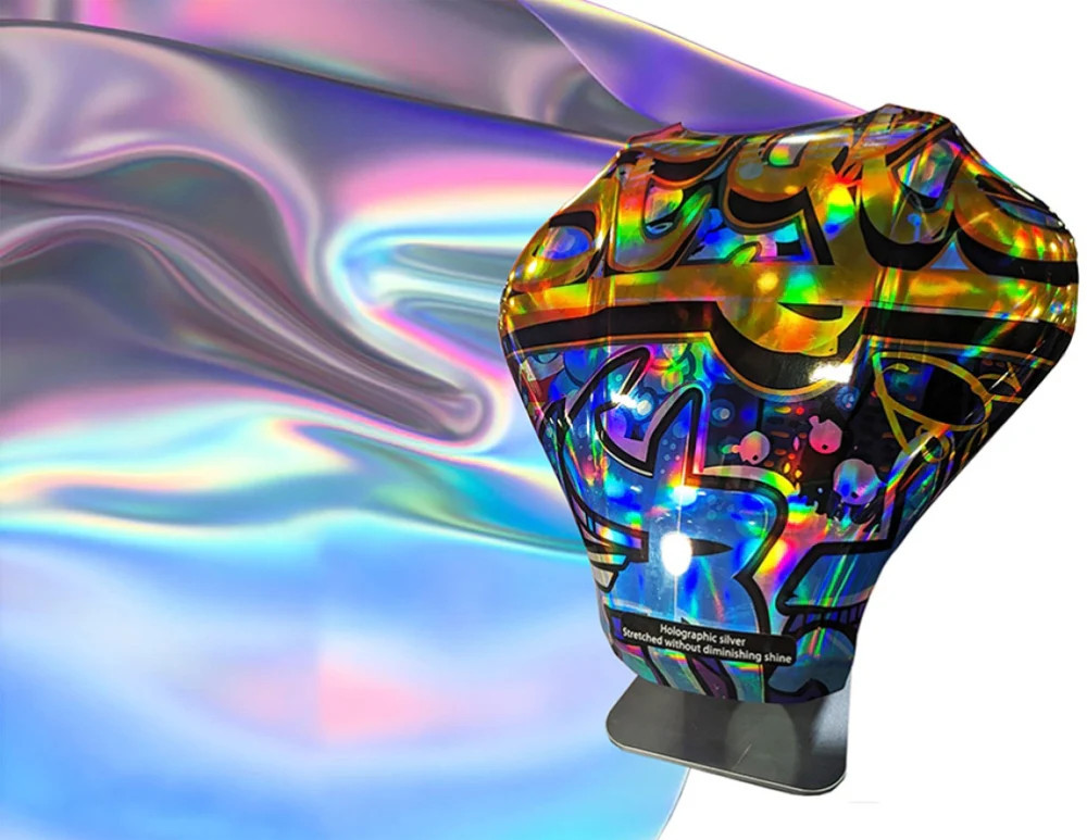 rainbow reflective printable vinyl for decals and wraps